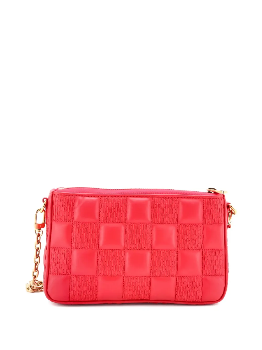 Pochette Troca Damier Quilted Lambskin Mm Shoulder Bag