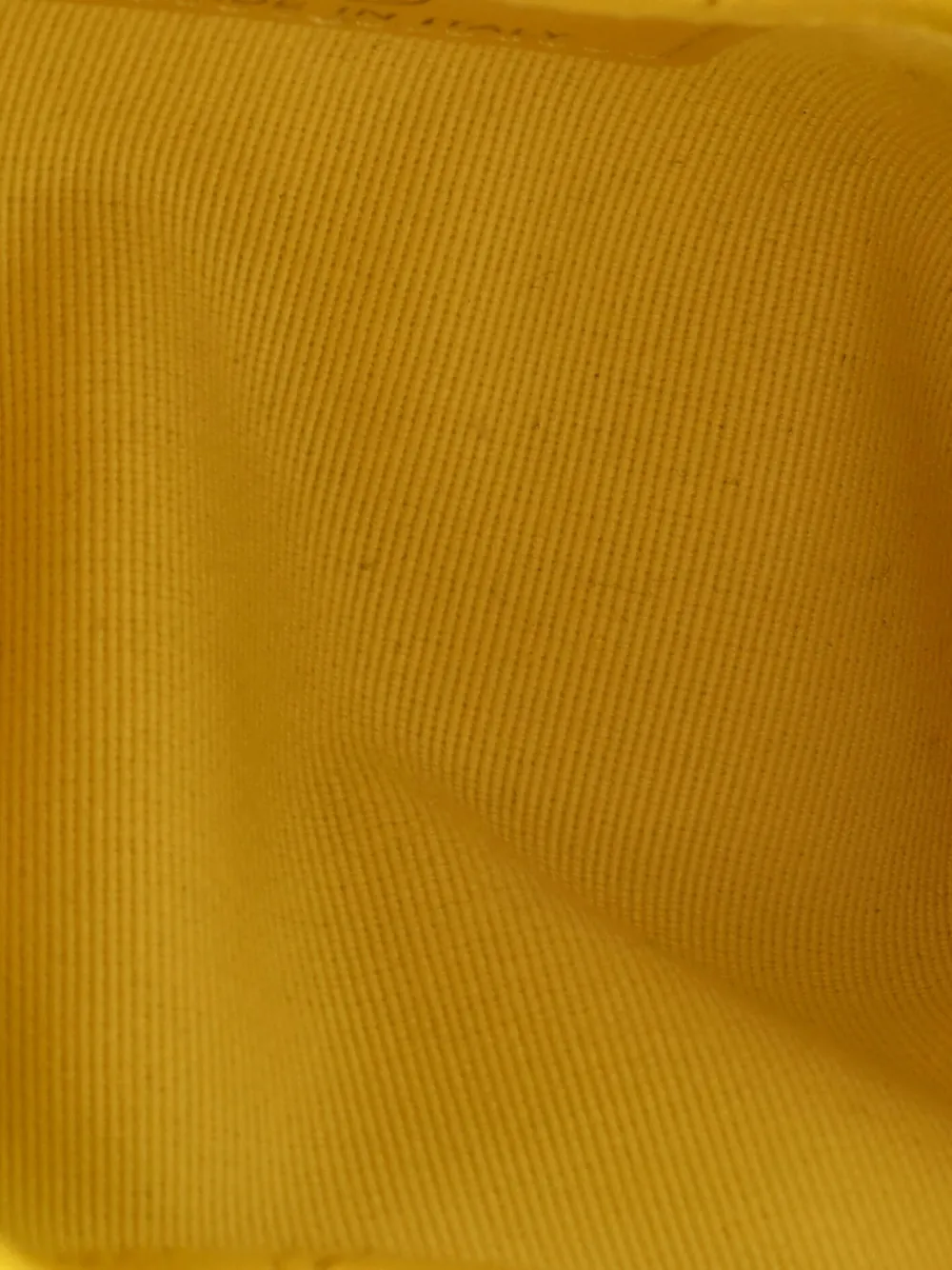 Pre-owned Chanel 31 Shopping Bag Clutch With Chain Quilted Calfskin Nano Crossbody Bag In Yellow