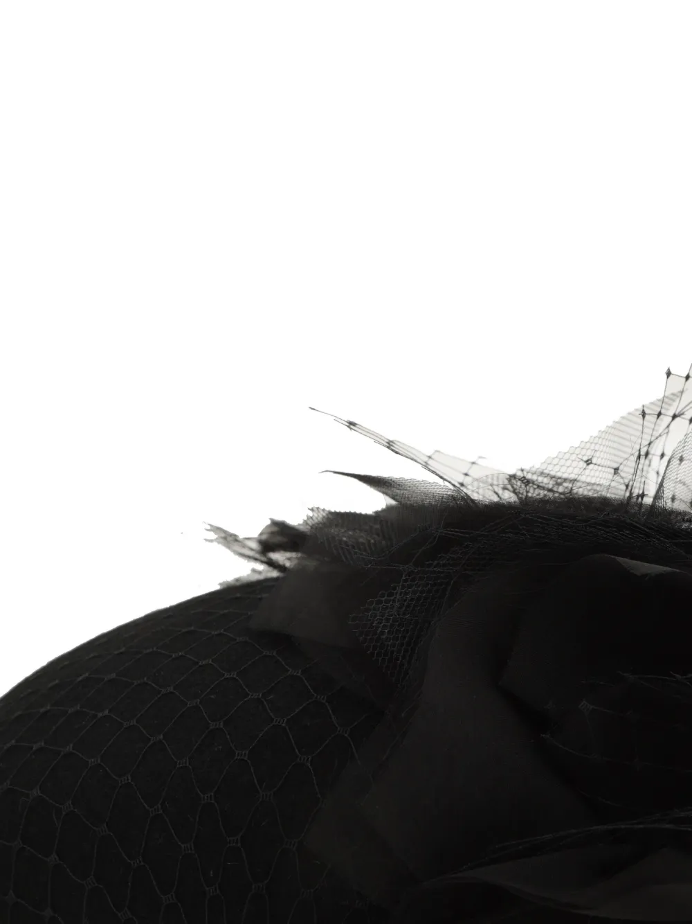 Stephen Jones Tulle Hat In Black