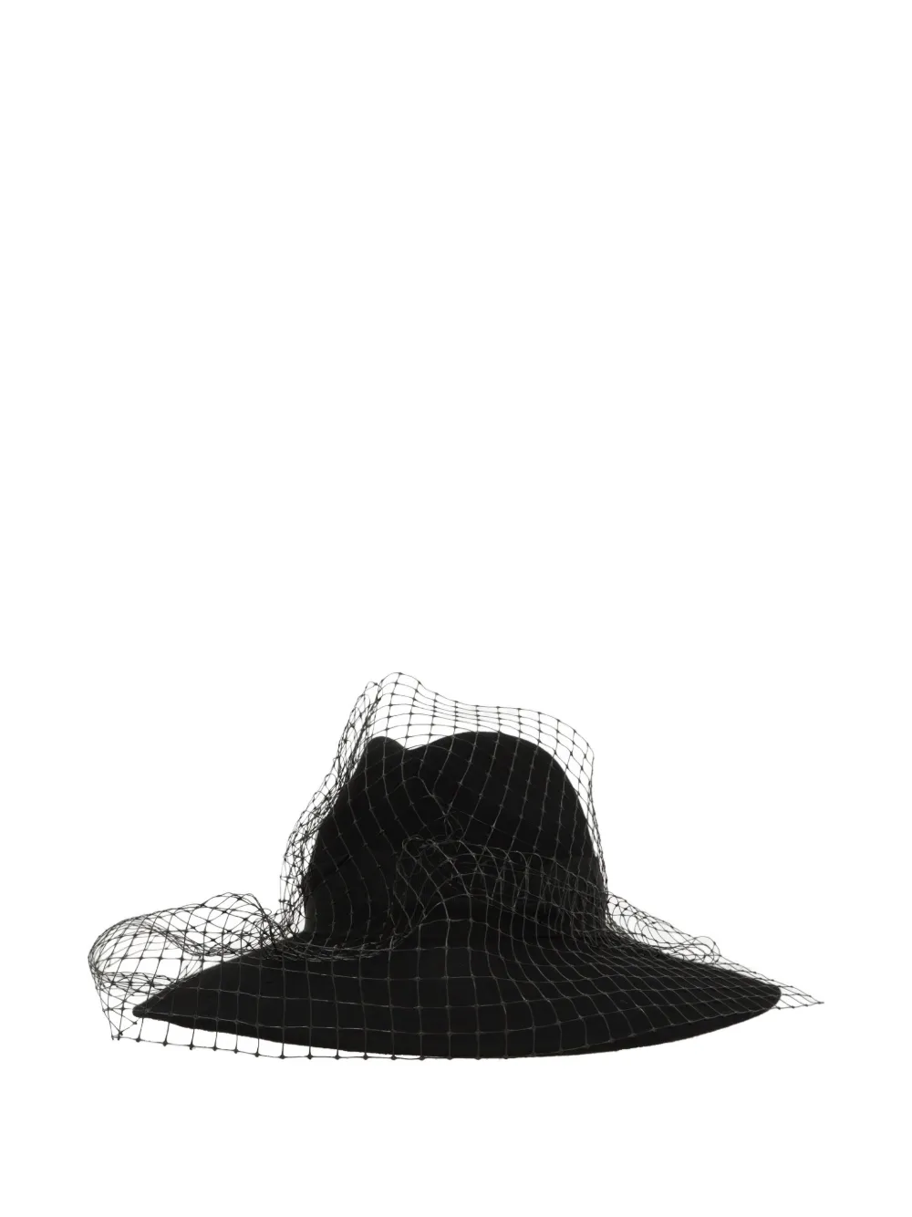  Stephen Jones Bow-detail Fedora Hat - Black 