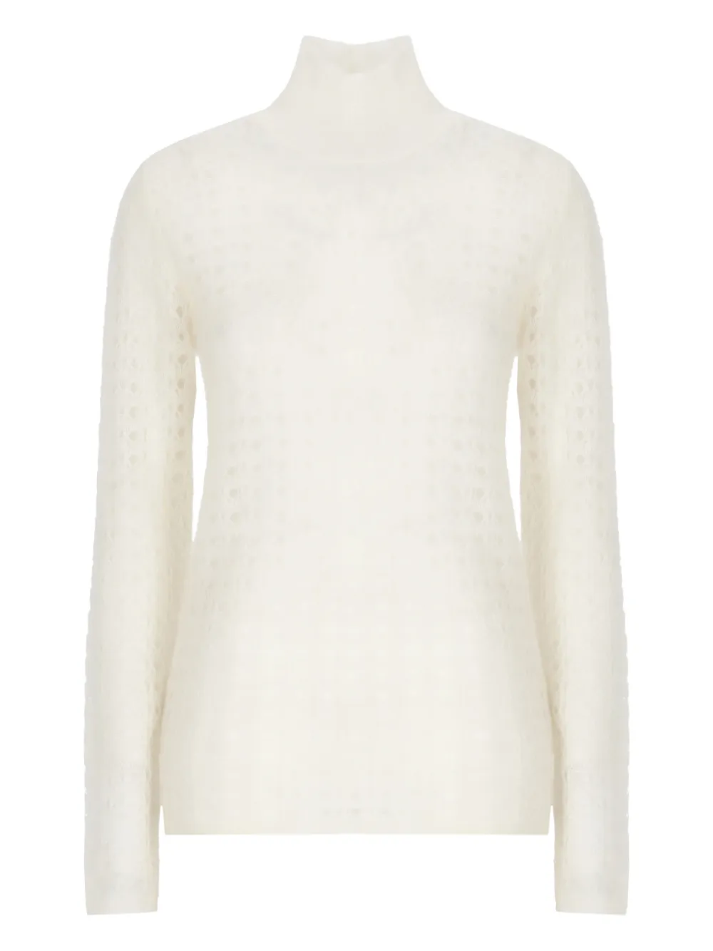 Fabiana Filippi Openwork-design Sweater In White