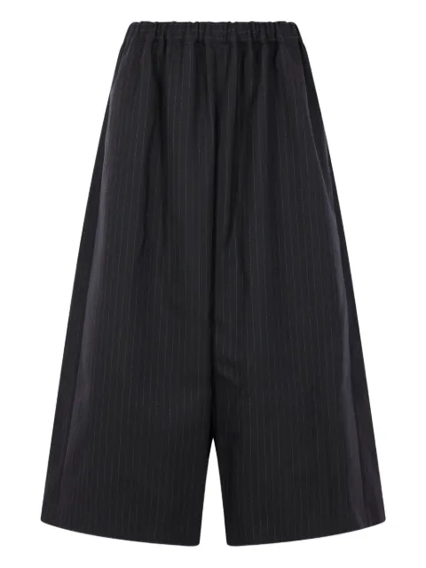 Comme Des Garçons pinstripe elasticated trousers
