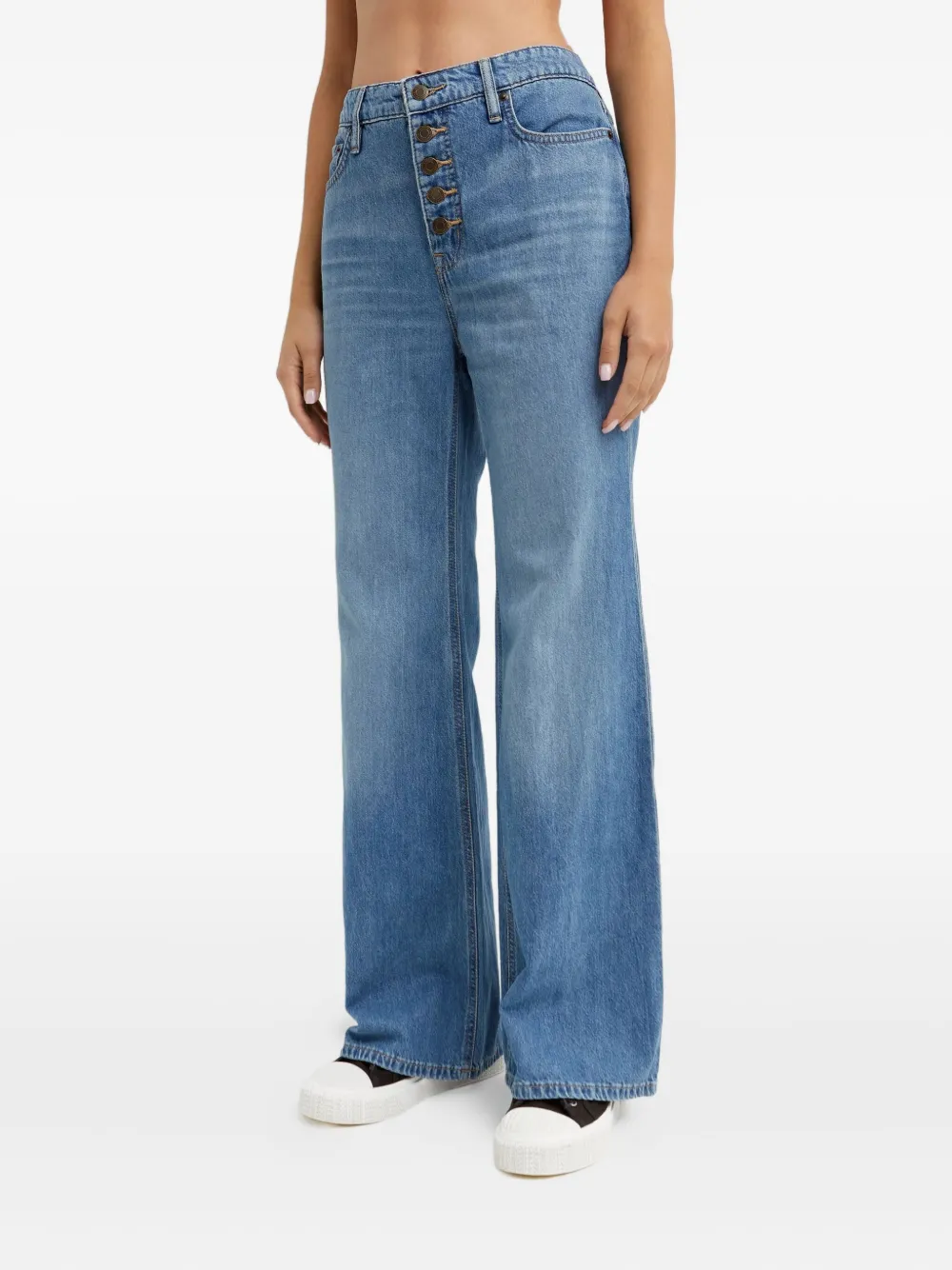 Ralph Lauren Button-fastening Jeans In Blue