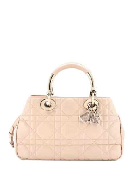 Christian Dior Pre-Owned Lady 95.22 Bag Cannage Embossed Leather Medium tote bag