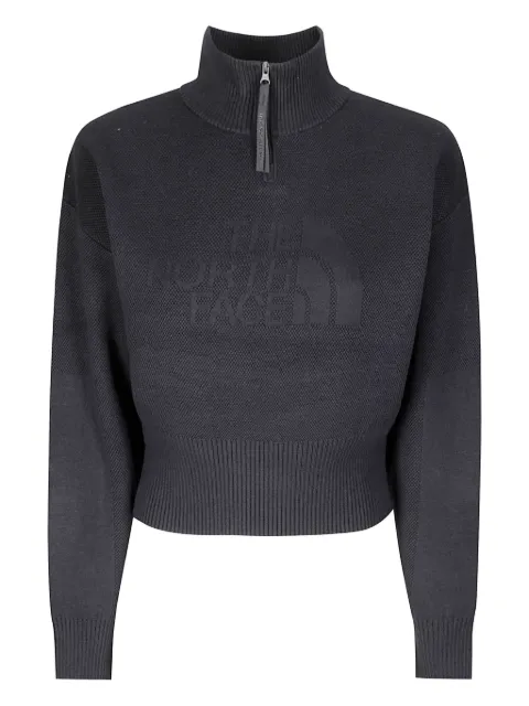 The North Face zip-neck sweater