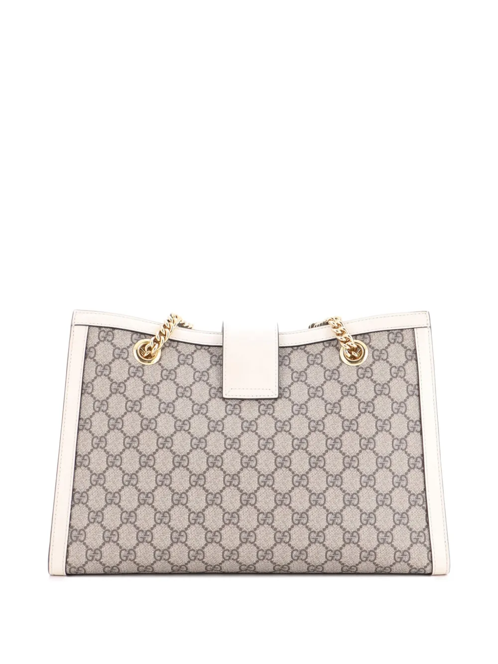 Gucci Pre-Owned Padlock Chain GG Coated Canvas with Leather Medium tote bag | Pre-Owned | Image 2