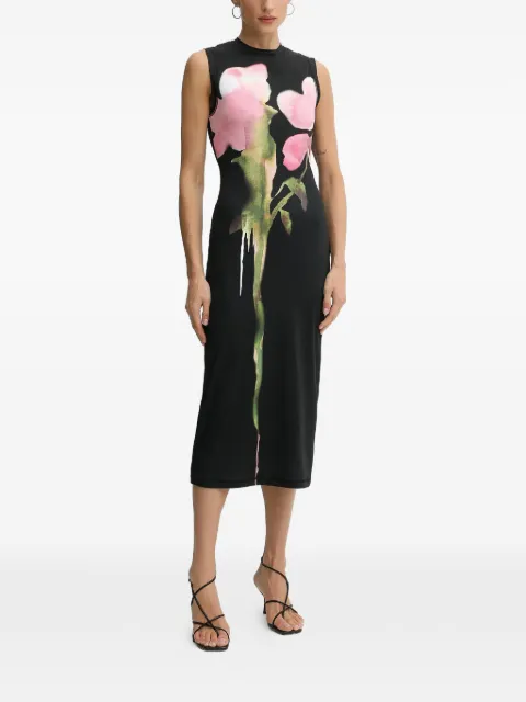 Stine Goya floral-print sleeveless midi dress