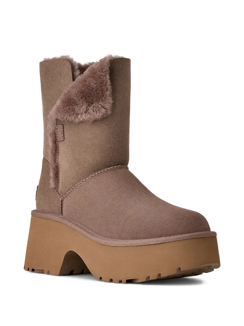 UGG Classic Esmee laarzen met plateauzool Bruin