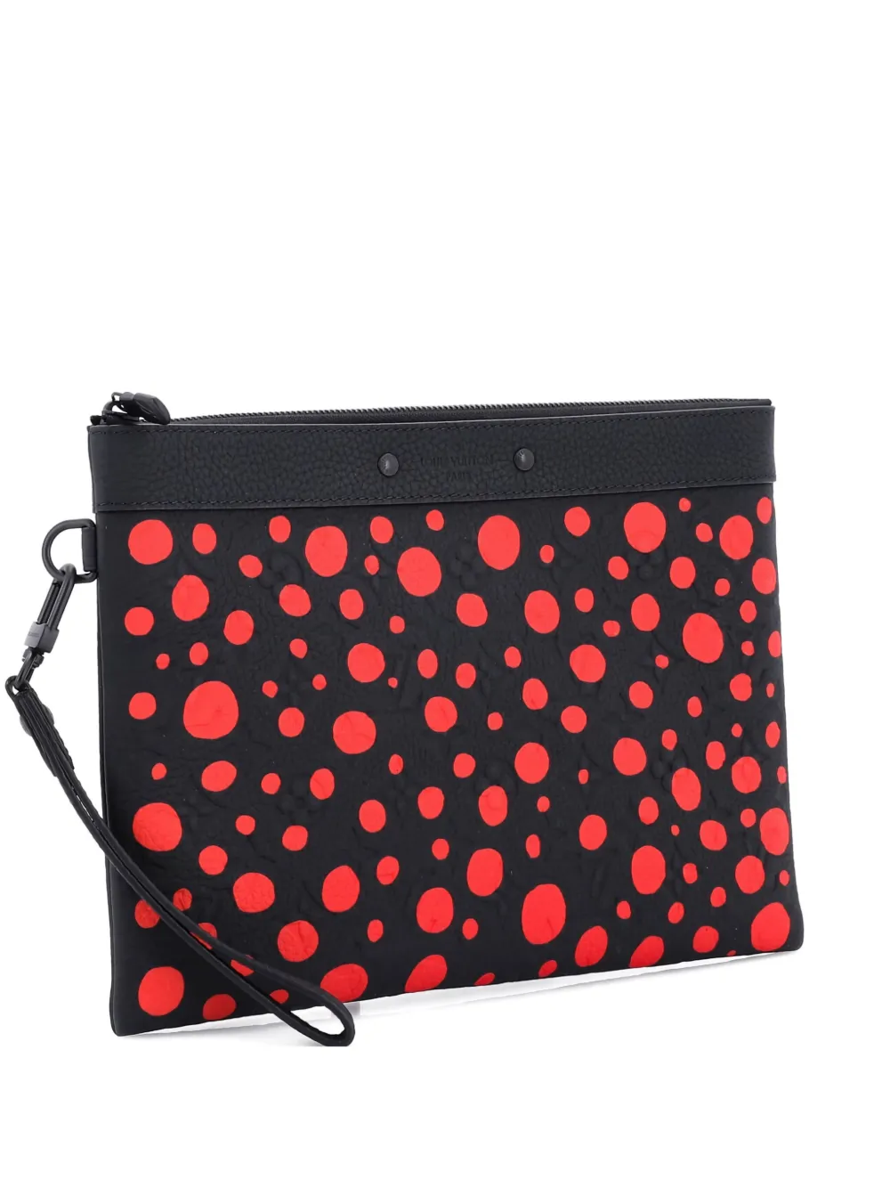 Louis Vuitton Pre-Owned Pochette To Go Yayoi Kusama Infinity Dots Monogram Taurillon Leather clutch bag - Nero