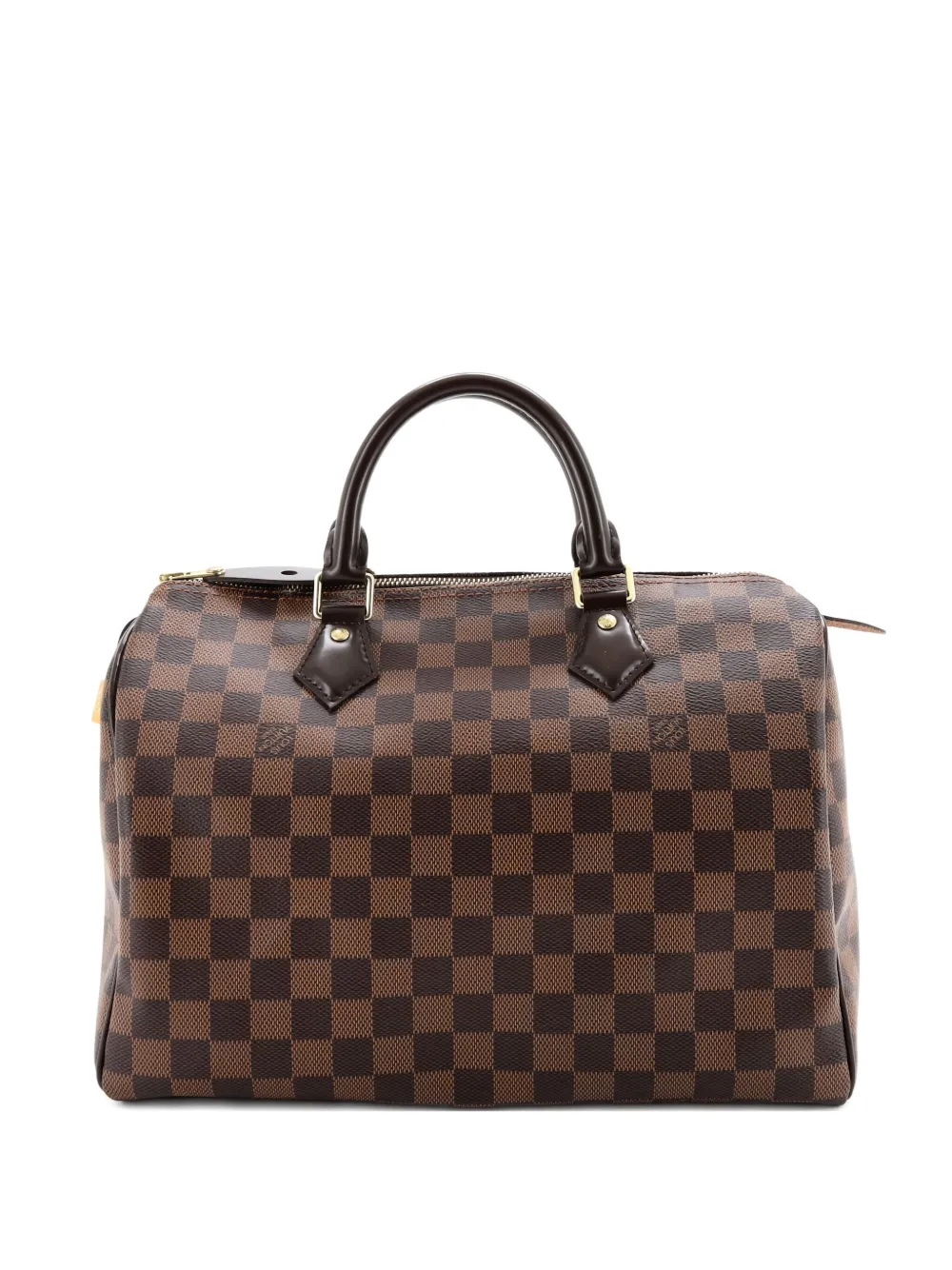 Louis Vuitton Pre-Owned Speedy Handbag Damier 30 satchel - ブラウン Louis Vuitton Pre-Owned Speedy Handbag Damier 30 satchel - ブラウン