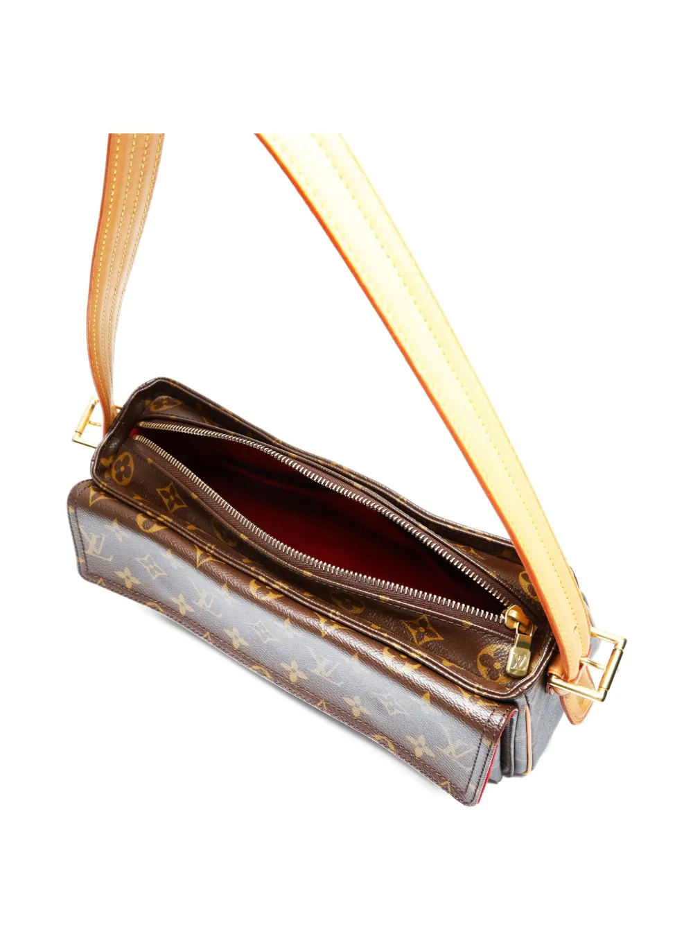 LOUIS VUITTON Pre-owned 2005 Viva Cite Mm Shoulder Bag In Brown