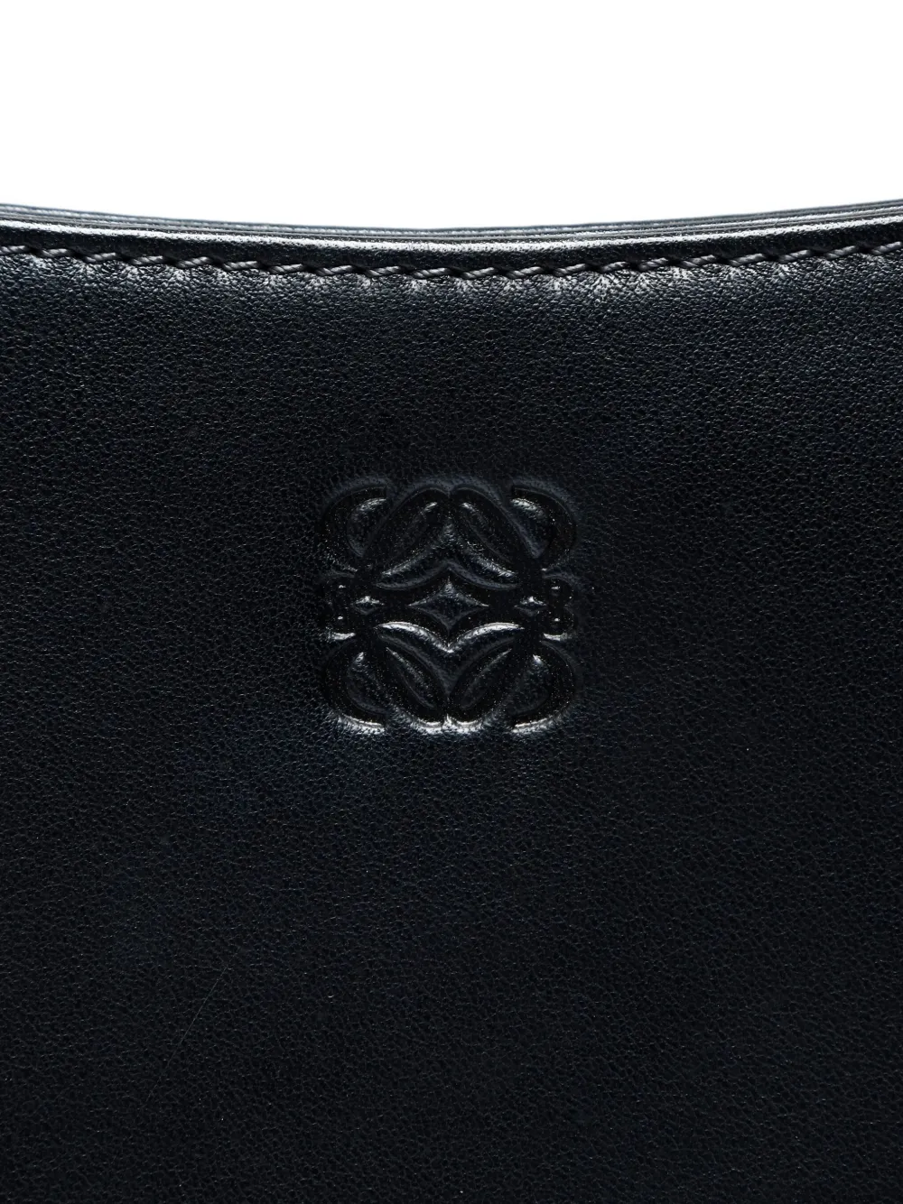 LOEWE Pre-owned 2000-2005 Anagram Handbag In Black