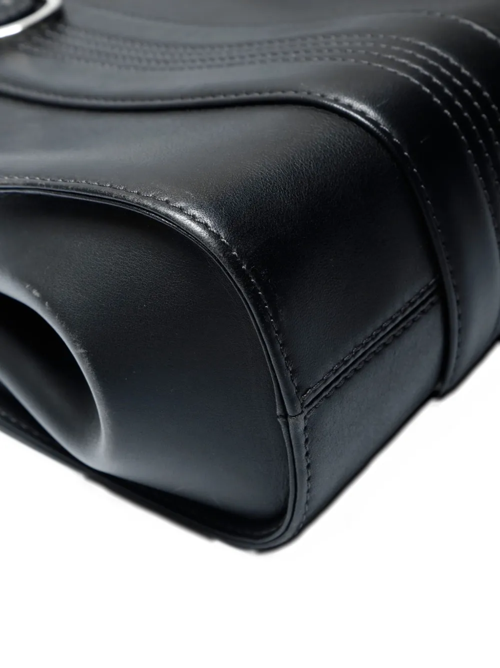 LOEWE Pre-owned 2000-2005 Anagram Handbag In Black