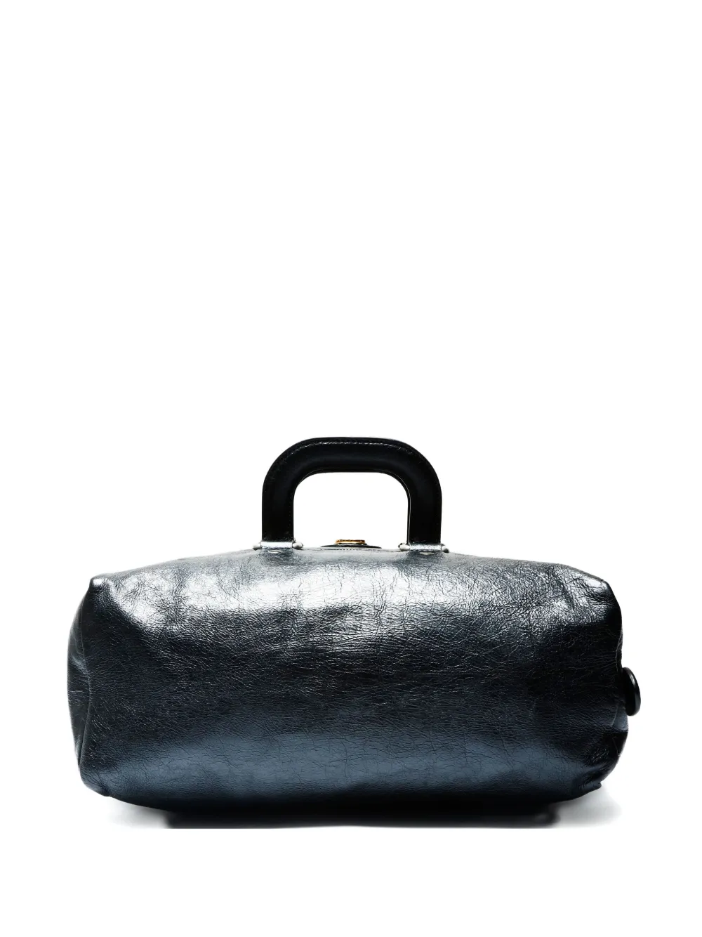 Pre-owned Gucci 2000-2010s Interlocking G Boston Bag In Black