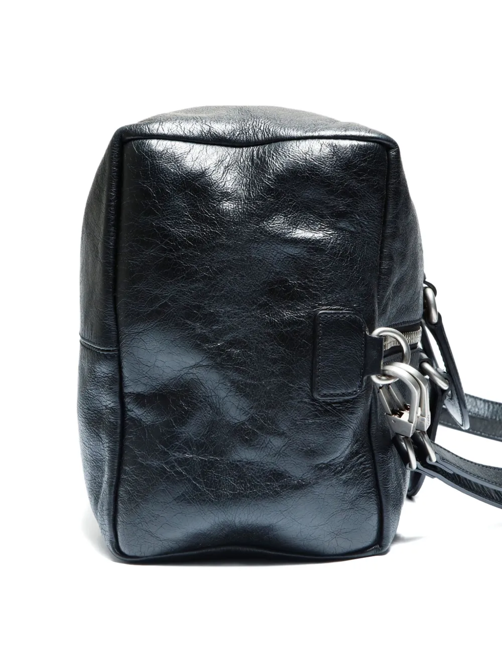 Pre-owned Gucci 2000-2010s Interlocking G Boston Bag In Black