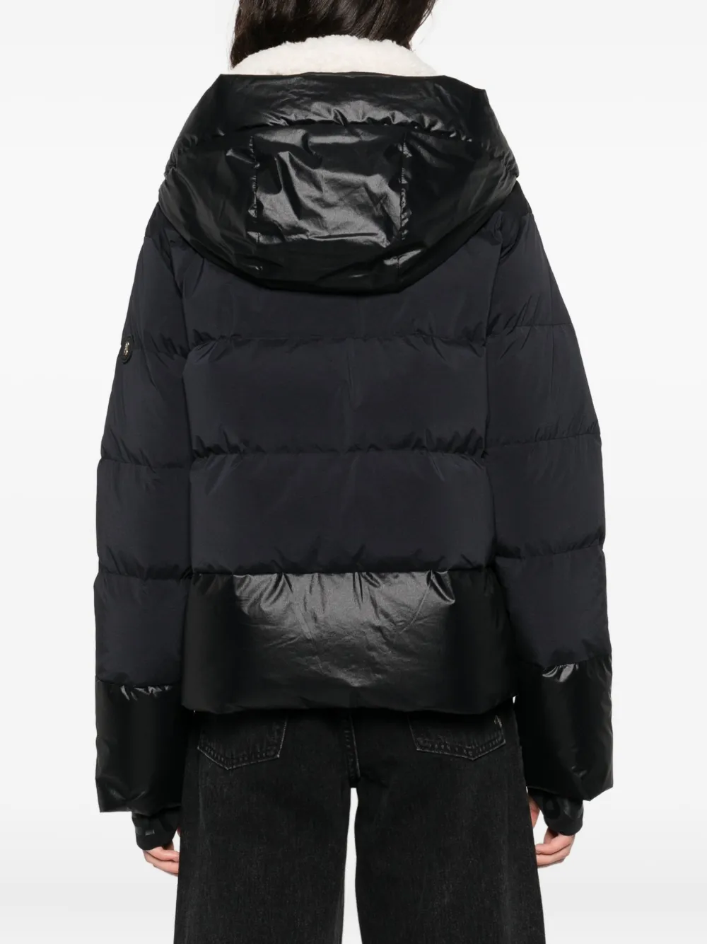 BOGNER Maja-D jack met capuchon en rits Zwart