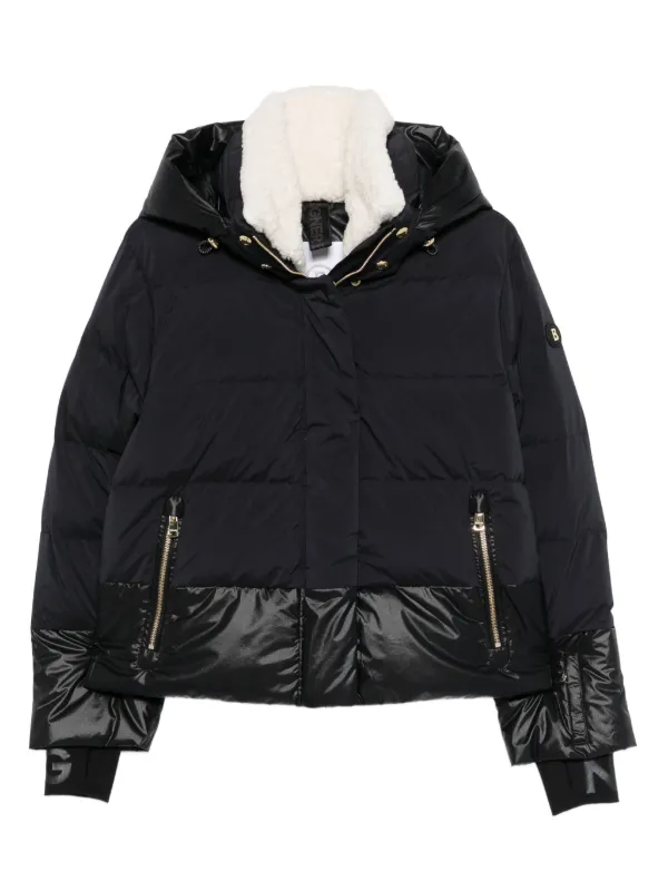 Bogner Maja-d Hooded Zip Jacket in Black