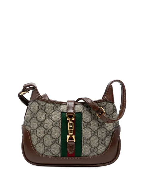 Gucci Pre-Owned 2016-2025 Mini GG Supreme Web Jackie 1961 crossbody bag