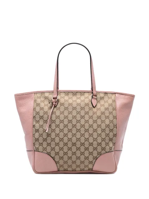 Gucci Pre-Owned 2016-2025 GG Canvas Bree Zippered tote bag