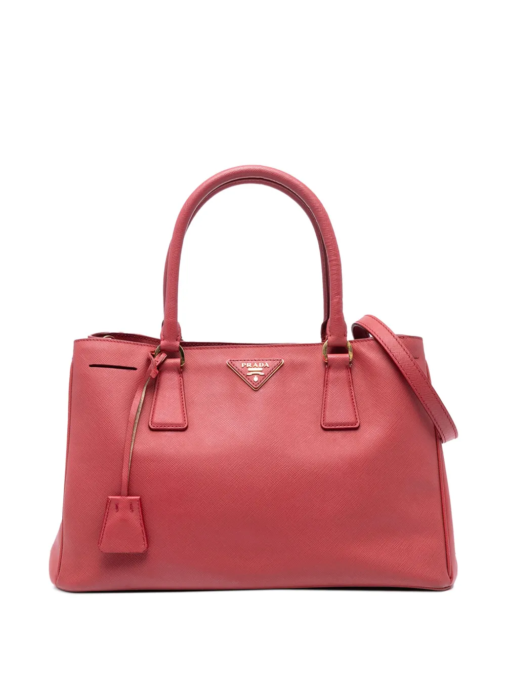 Prada Pre-Owned 2013-2025 Medium Saffiano Lux Galleria satchel | Red | Image 1