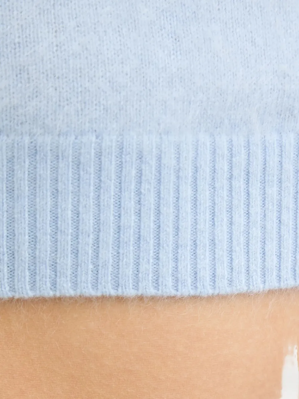 From Future Cashmere Top In Blue