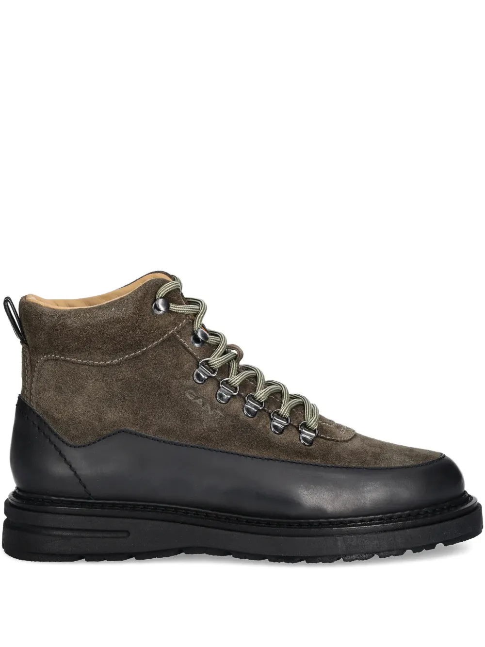 Gant lace-up panelled boots | Brown | Image 1