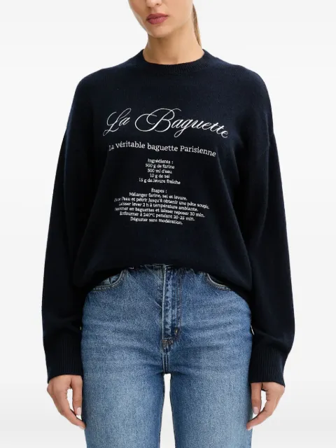 FROM FUTURE crew-neck sweater
