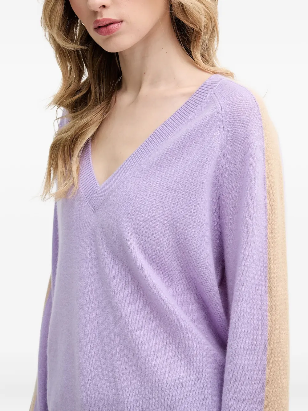 From Future V-neck Sweater In Purple