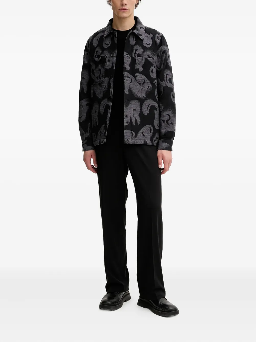 FROM FUTURE crew-neck sweater - Zwart