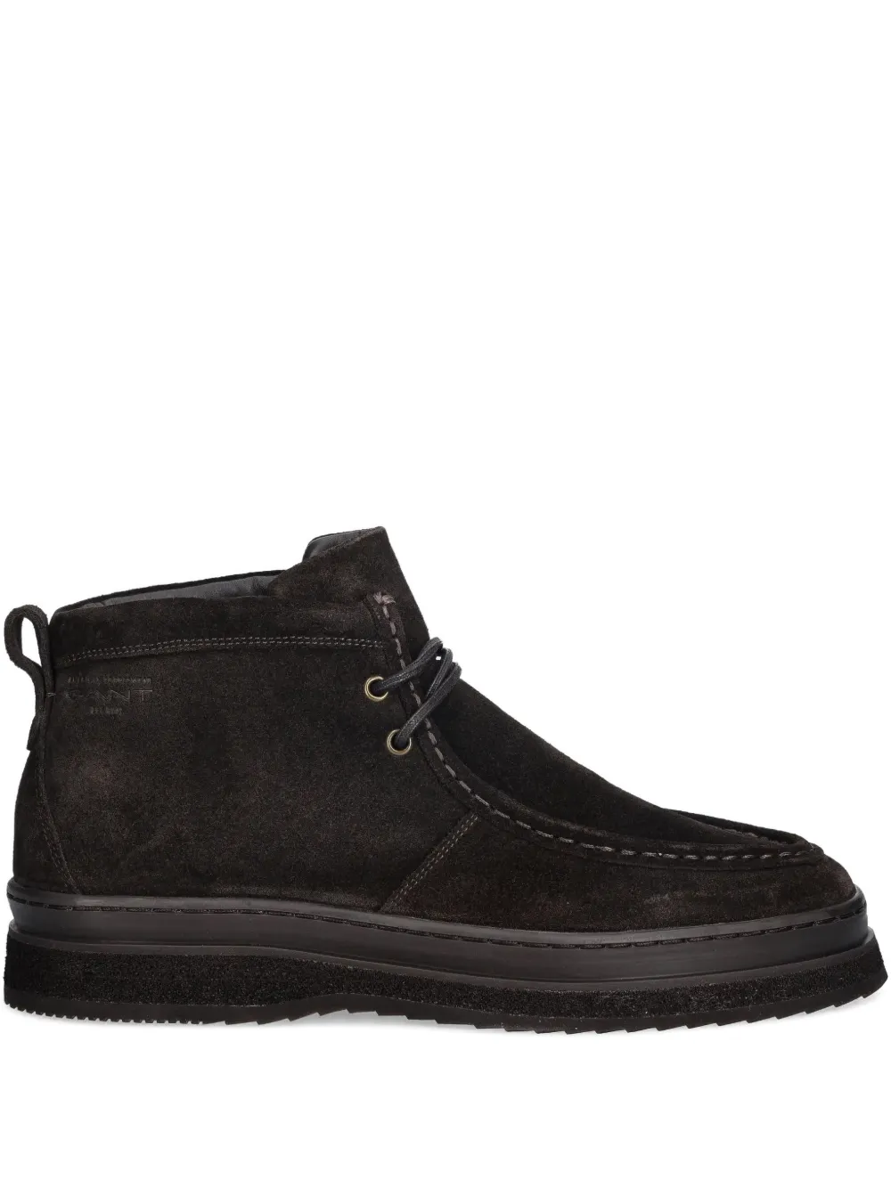 Gant lace-up panelled boots | Brown | Image 1