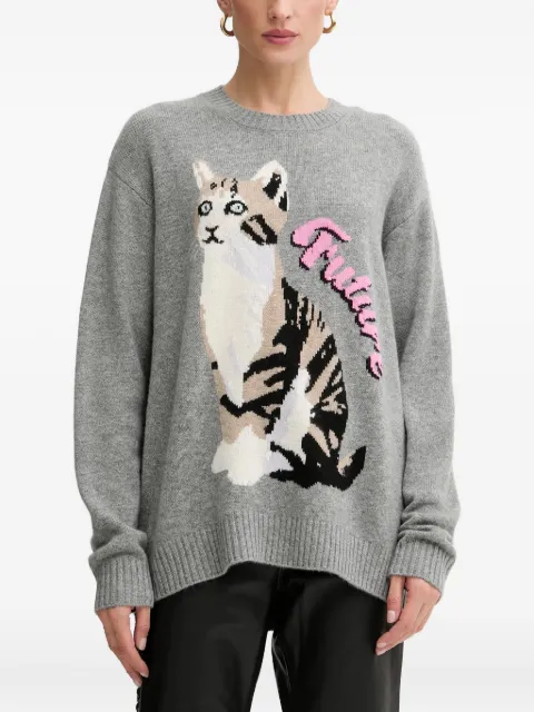 FROM FUTURE cat-detail sweater