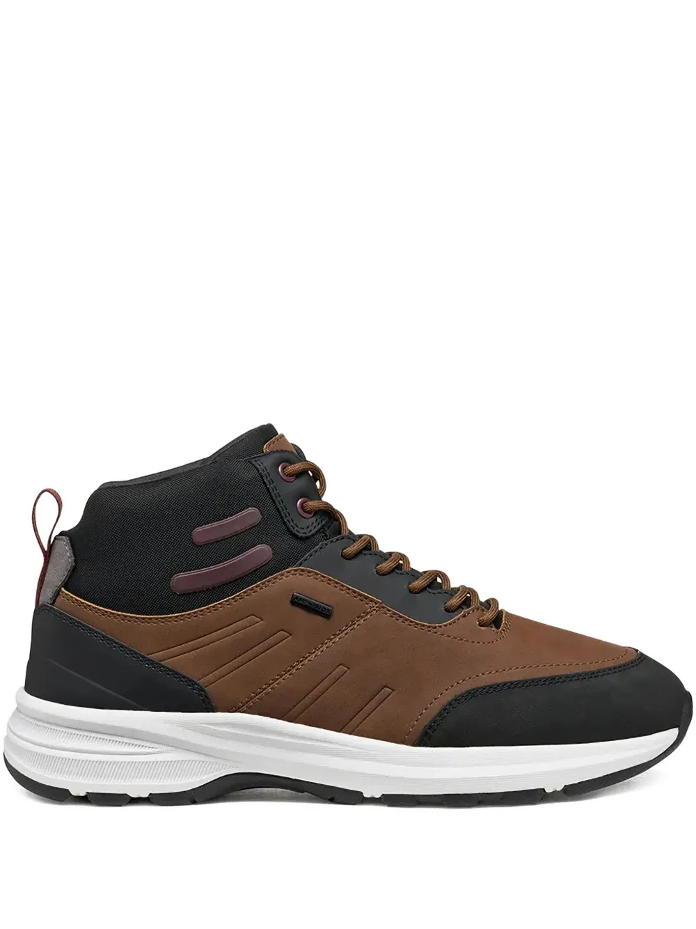 Geox Senales Abx panelled lace-up boots | Brown | Image 1