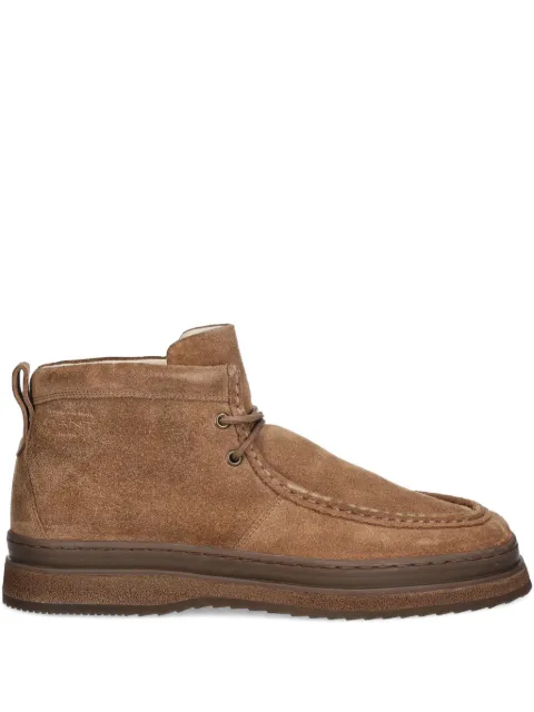 Gant lace-up moccasin boots
