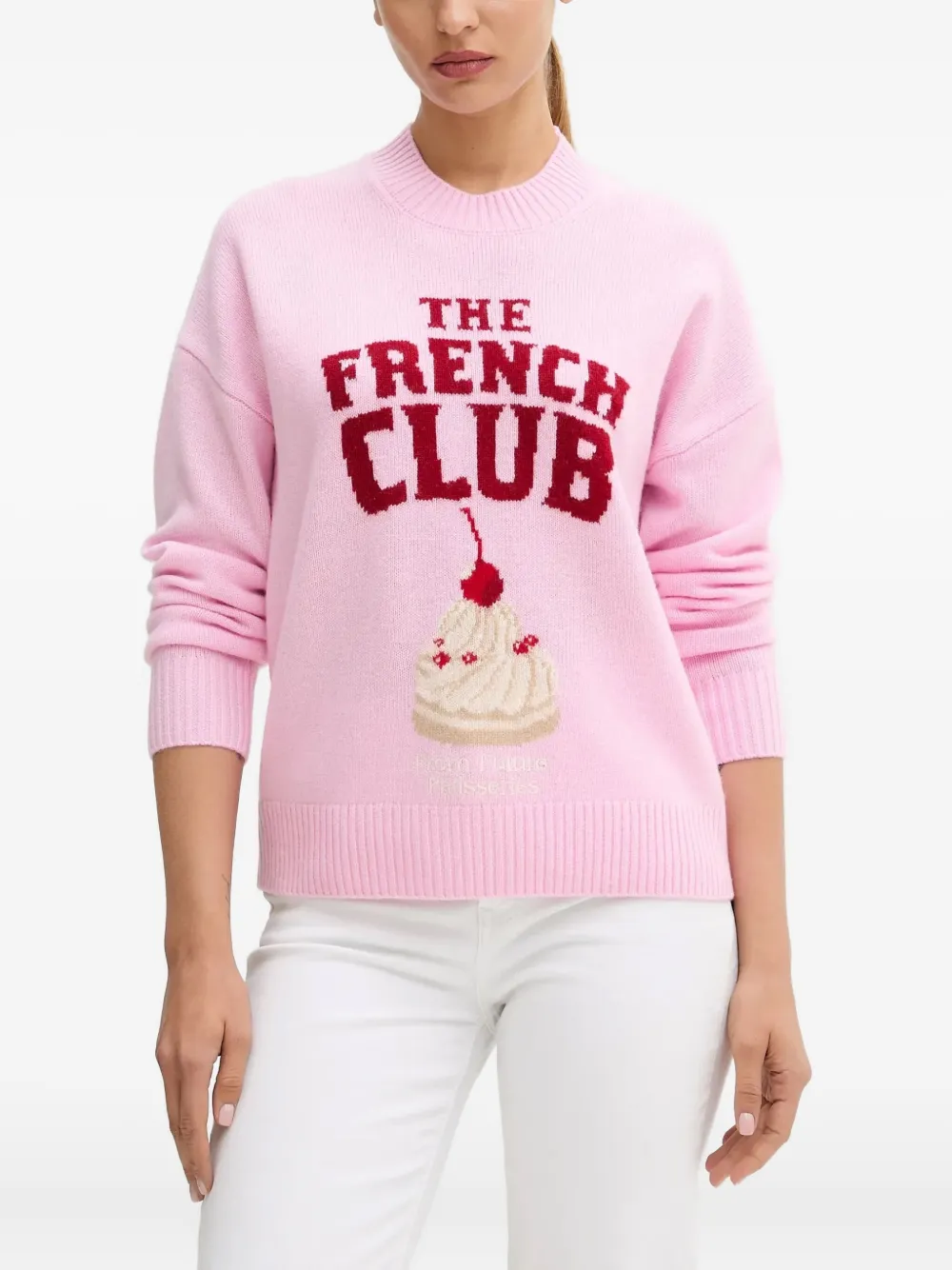 FROM FUTURE cashmere sweater | Pink | Image 1