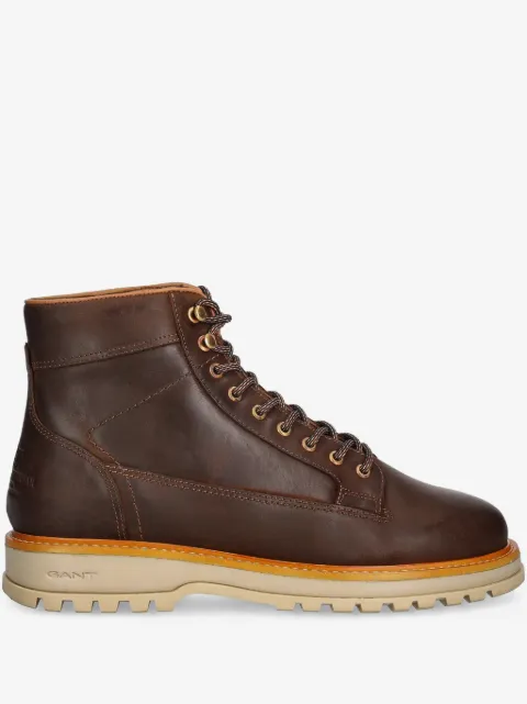 Gant lace-up lug-sole boots