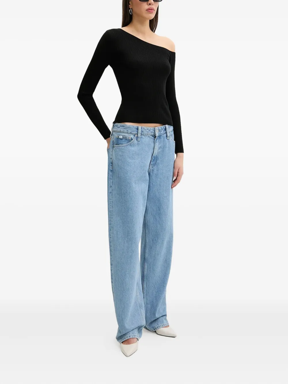 FROM FUTURE one-shoulder long-sleeve top | T-Shirts & Jersey Shirts | Image 2