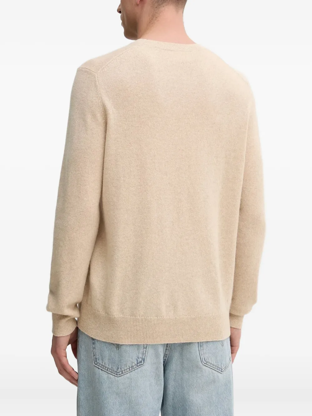 From Future Logo-graphic Sweater In Neutral