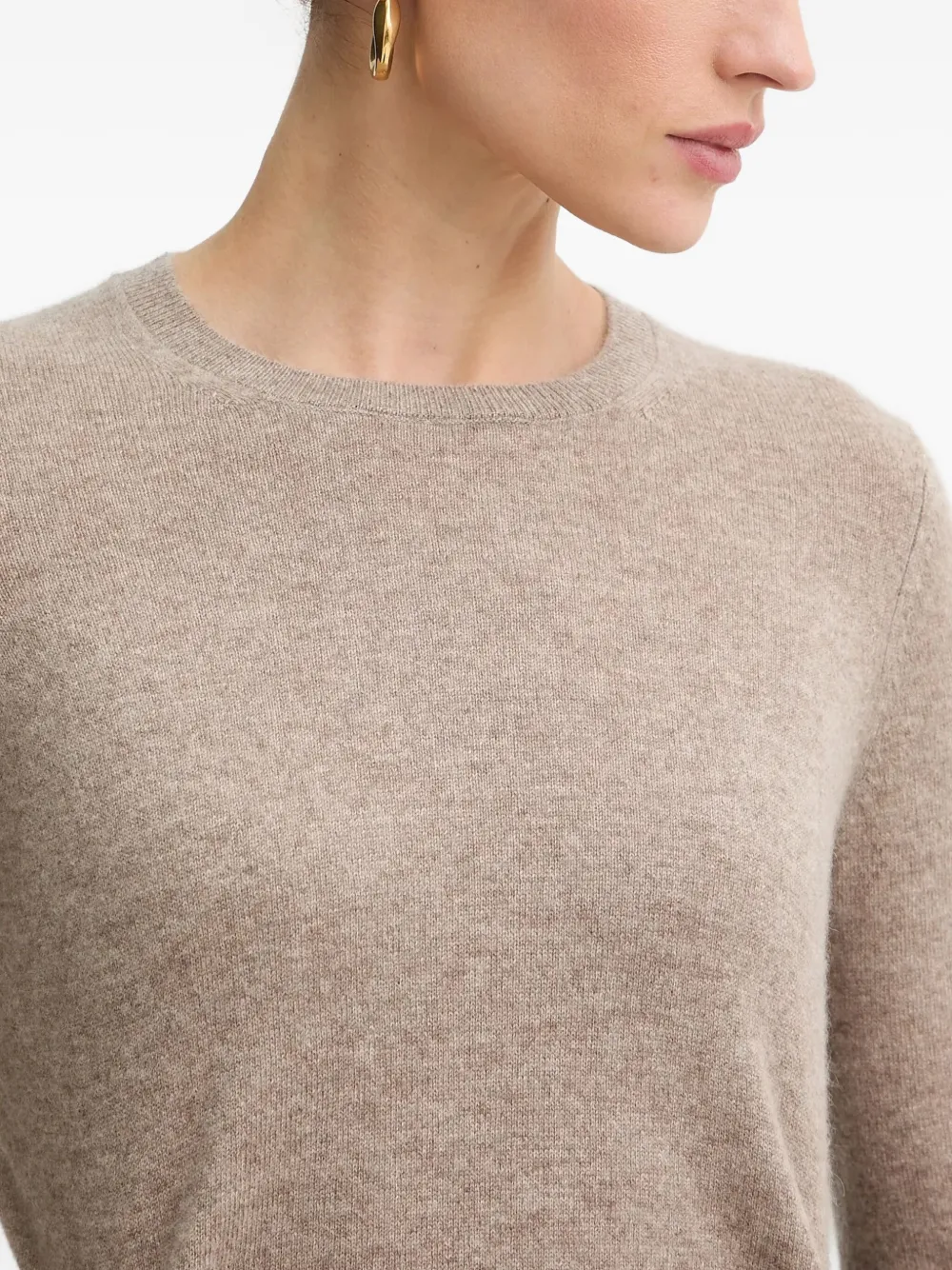 From Future Cashmere Sweater In Brown
