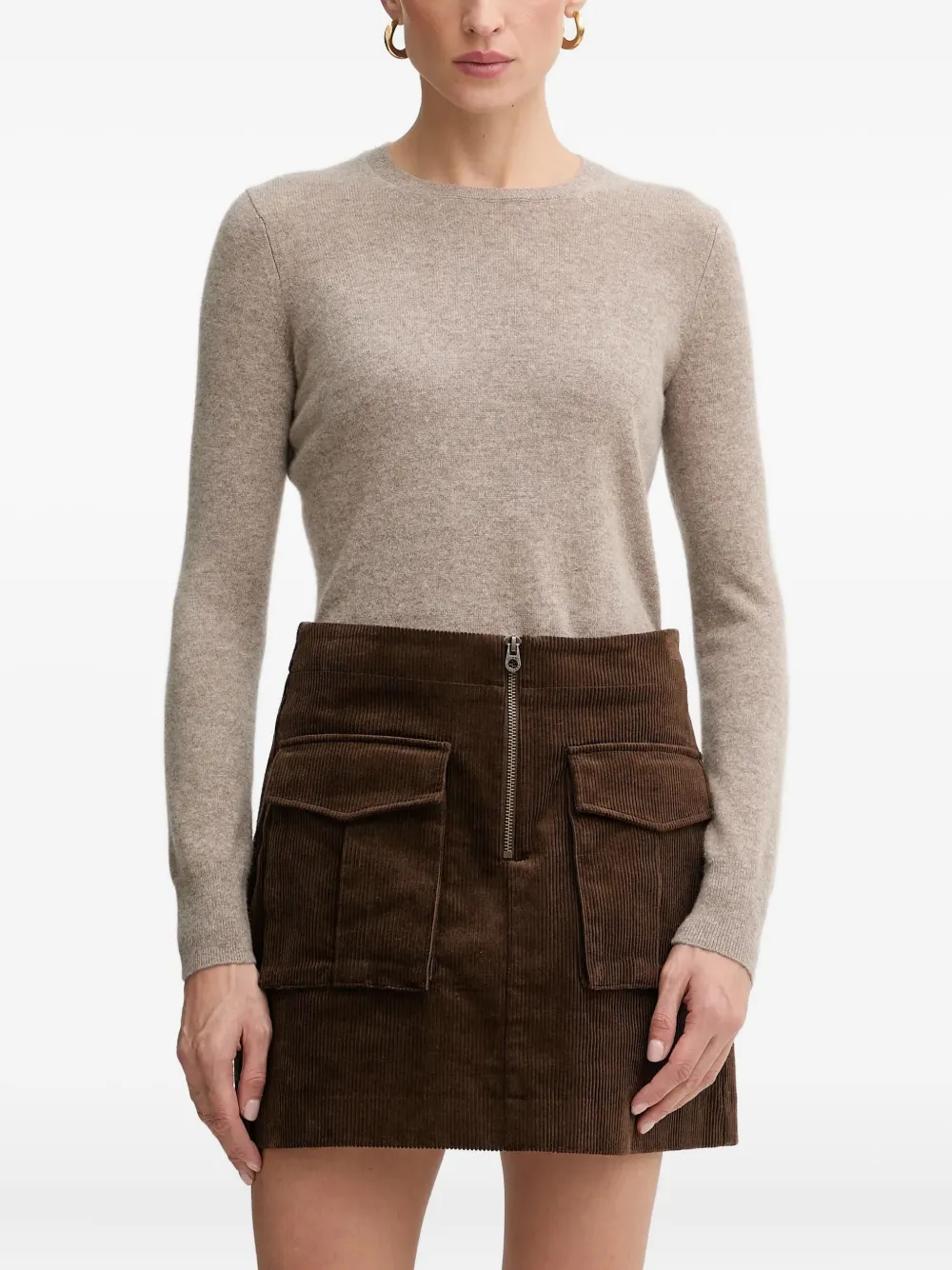 FROM FUTURE cashmere sweater | Brown | Image 1