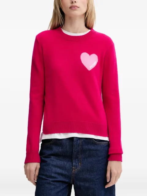 FROM FUTURE heart-detail sweater