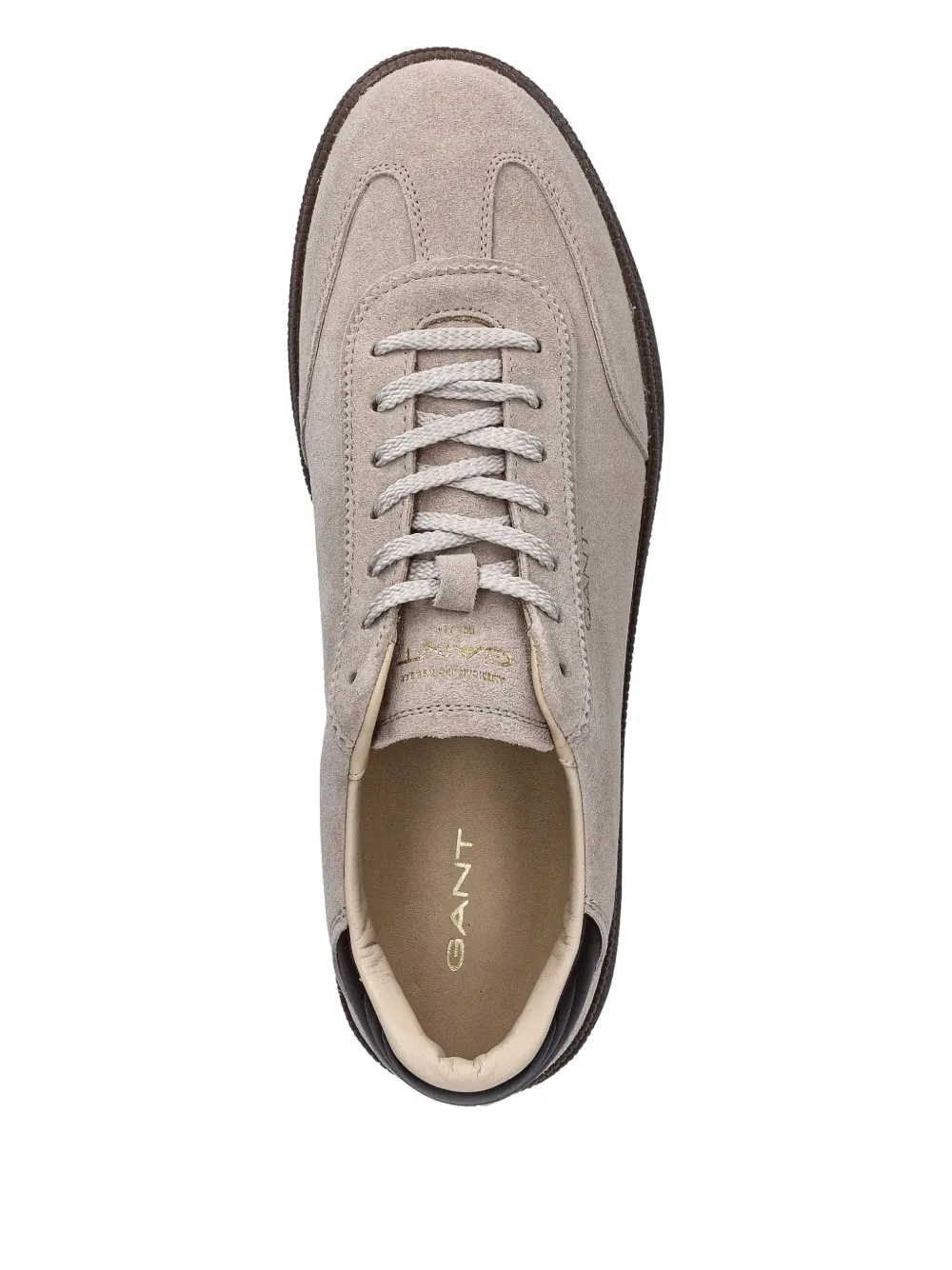Gant Cuzmo sneakers met vlakken en veters Beige