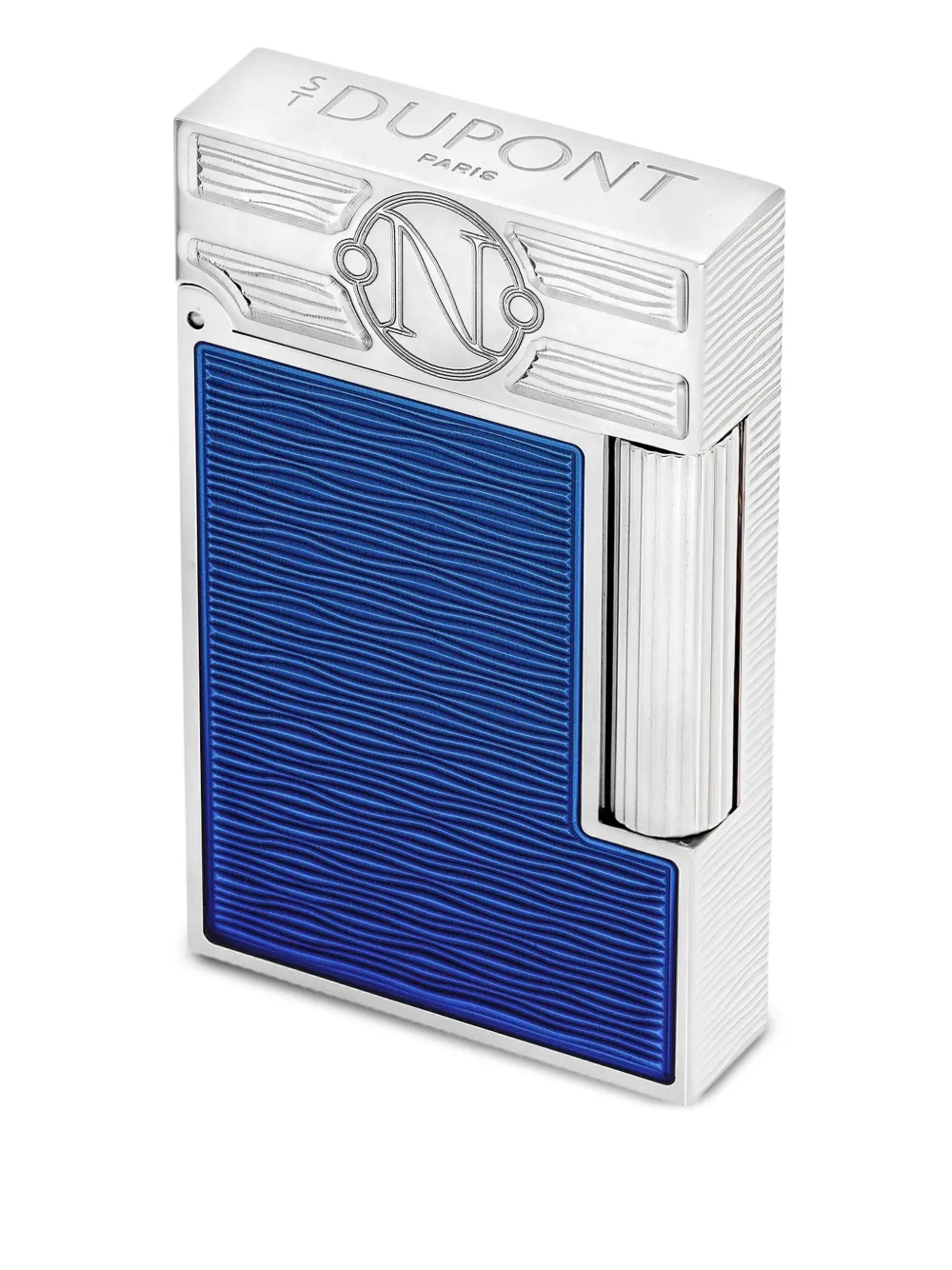  S.t. Dupont Embossed Lighter - Blue 