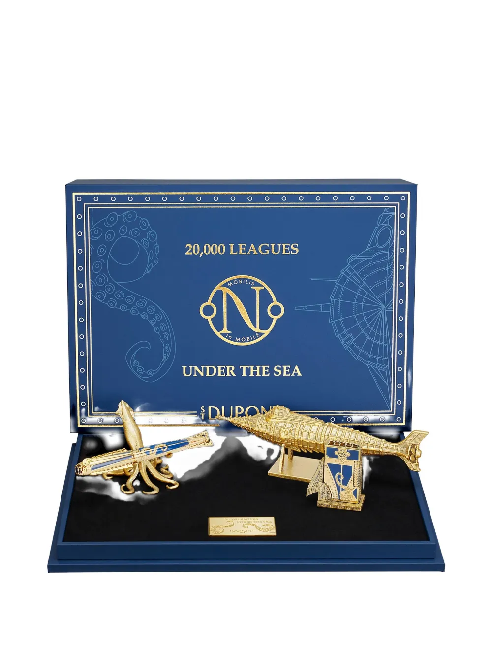 St Dupont Engraved Writing Set (250 X 80mm) In Multi