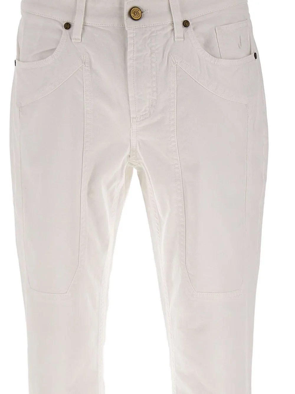 Jeckerson John Five-pocket Jeans In White
