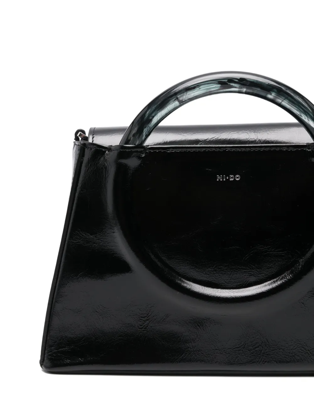 Ni.do Bollicina Top-handle Tote Bag In Black