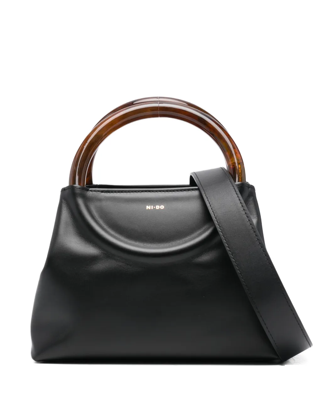 Ni.do Mini Bolla Tote Bag In Black