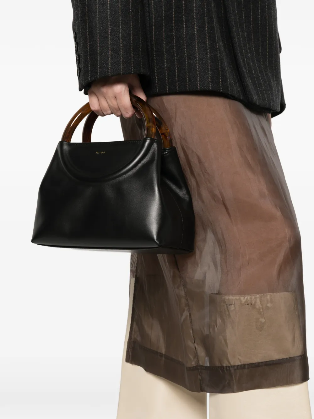 NIDO Bolla kleine shopper - Zwart