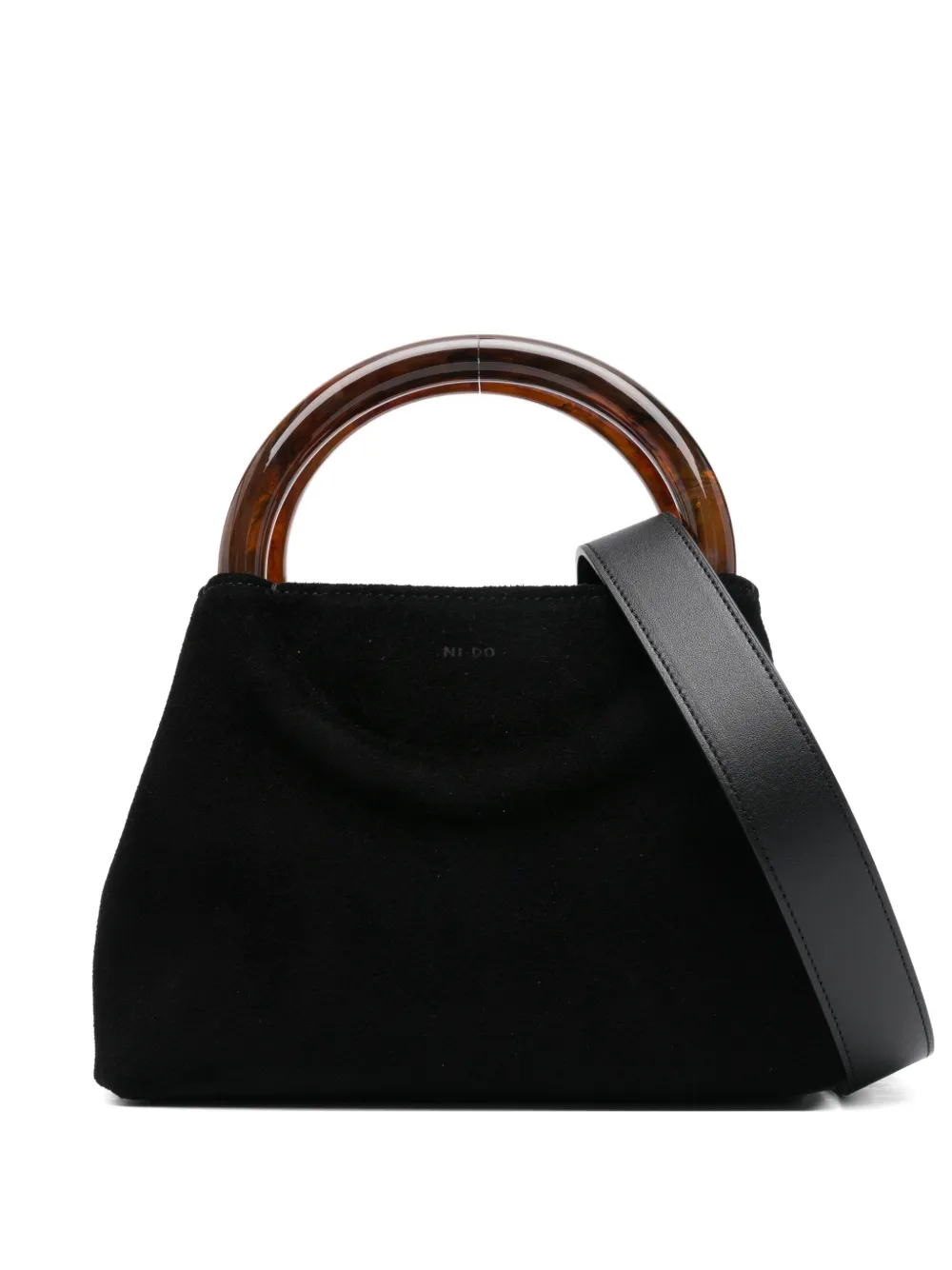 Ni.do Mini Bolla Tote Bag In Black