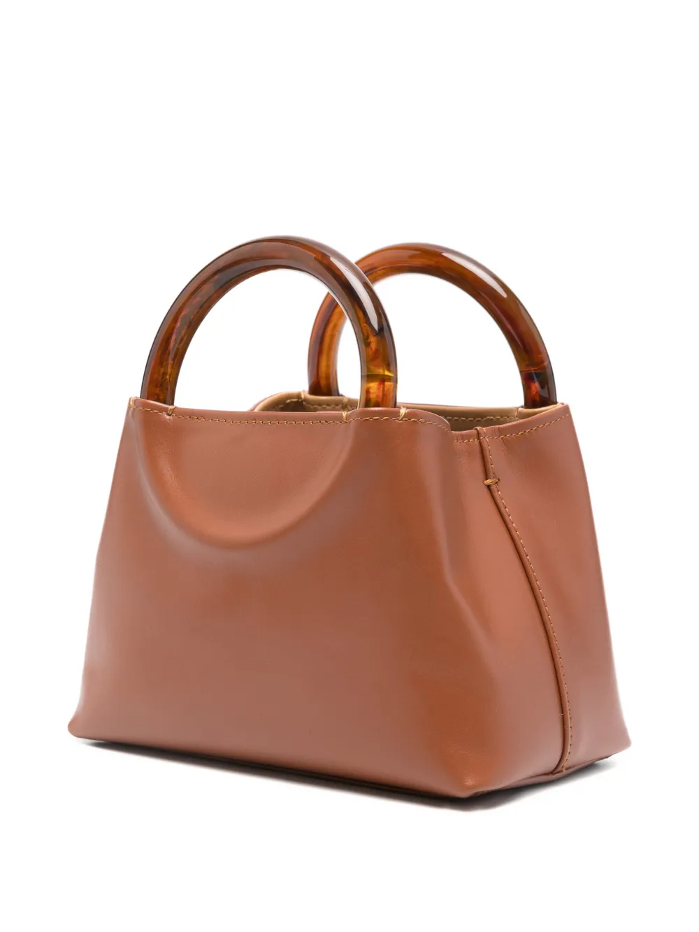 Ni.do Micro Bolla Tote Bag In Brown