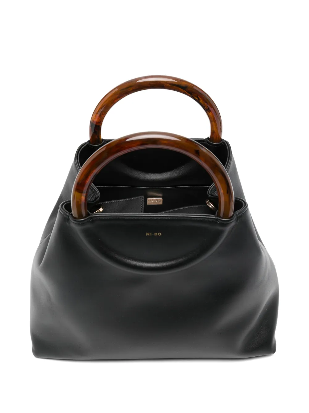 Ni.do Maxi Bolla Tote Bag In Black